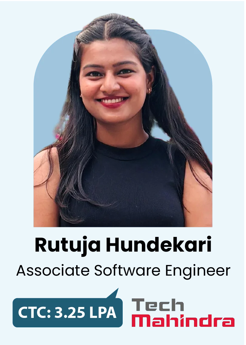 rutuja placed student