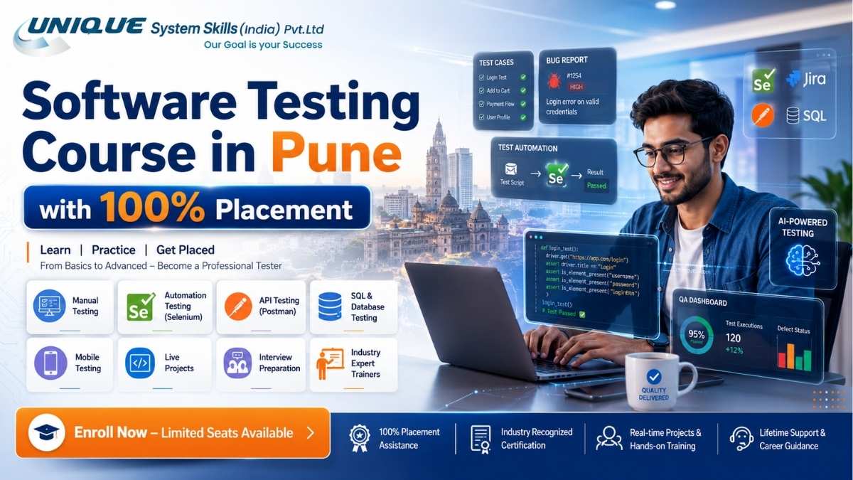Software Testing Course in Pune with 100% Placement