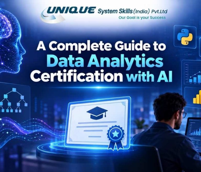 A Completed Guide for Data Analytics Certification with AI