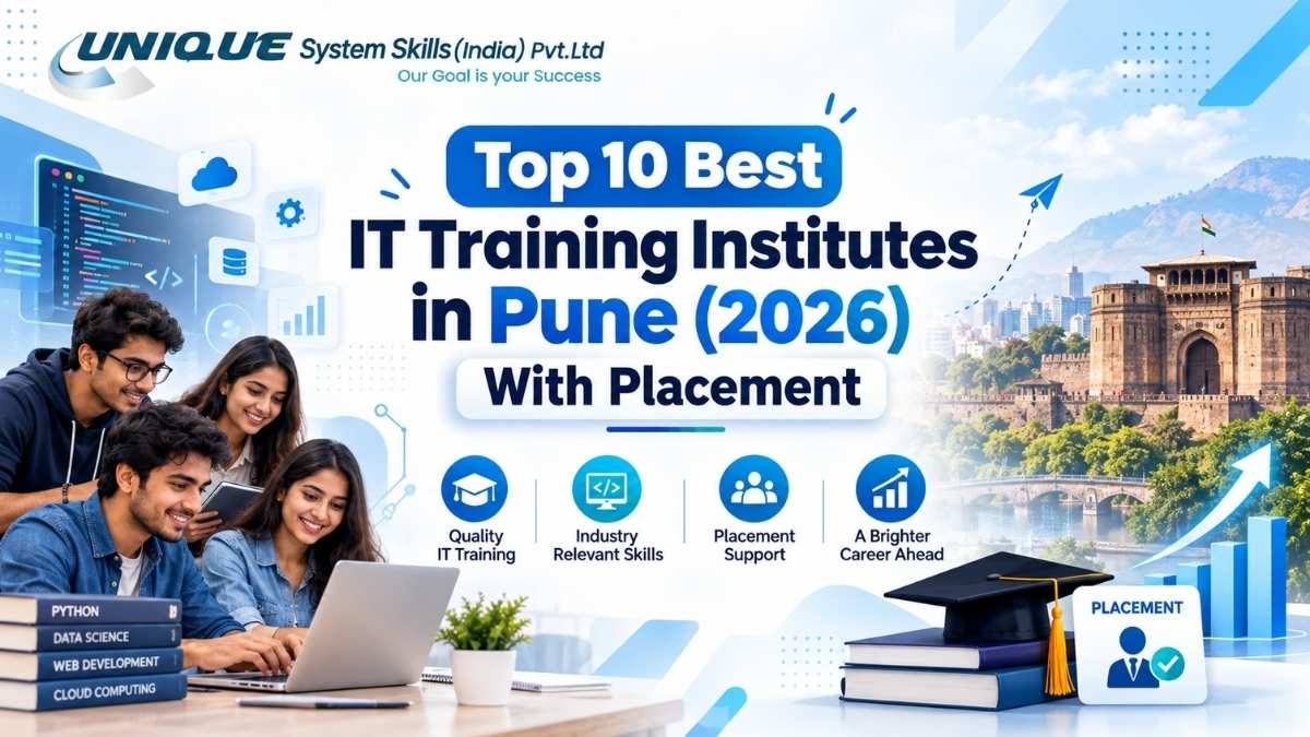 Top 10 best IT training institutes in Pune for 2026 with placement support, industry-relevant skills, coding courses, and career-focused training.